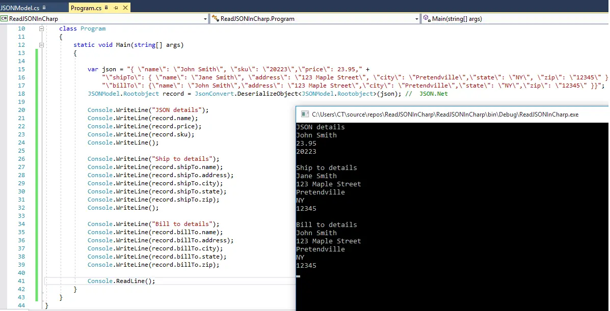 如何使用-csharp-console-application-min.png 读取 json-data